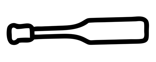 A hand holds a wooden chopstick, as if it's the key to success