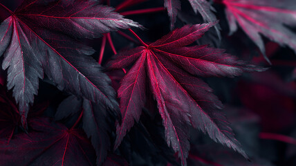 red leaves