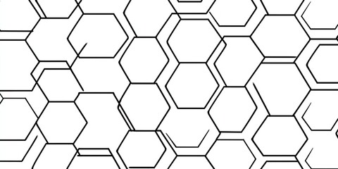 Abstract hexagonal pattern