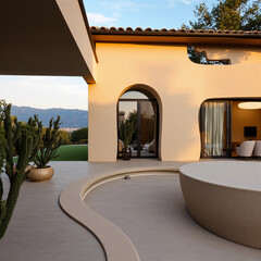 luxury villa with swimming pool