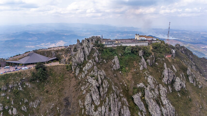Santuário Basílica de Nossa Senhora da Piedade, Serra da Piedade, Caeté, Minas Gerais, Brasil....