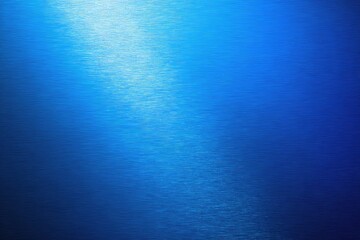 Obraz premium Deep blue underwater scene with light beam