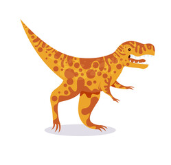 Jurassic background tyrannosaurus rex icon colorful cartoon sketch