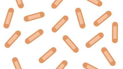 Design background band aid unique abstract