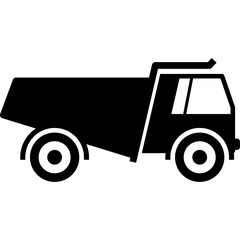 truck on a white background