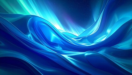 Naklejka premium Abstract Aurora for Branding