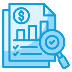 Audit Icon Element For Design