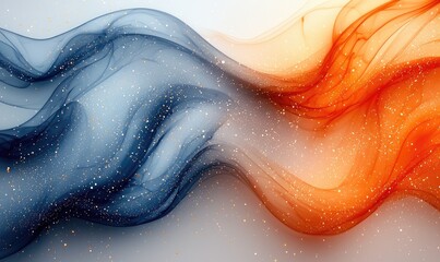Obraz premium Abstract swirling colors (1)
