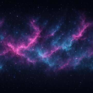 Equirectangular 360 space nebula HDRI background with rich starfields deep color gradients seamless environment map for skyboxes and VFX production