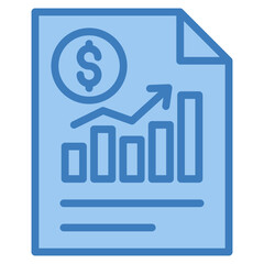 Stock Market Icon Element For Design