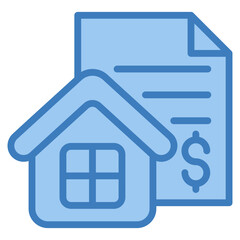 Mortgage Icon Element For Design