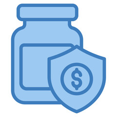 Emergency Fund Icon Element For Design