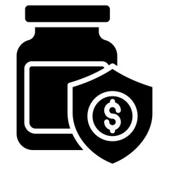 Emergency Fund Icon Element For Design