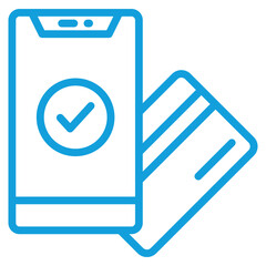Digital Wallet Icon Element For Design