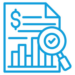 Cost Analysis Icon Element For Design