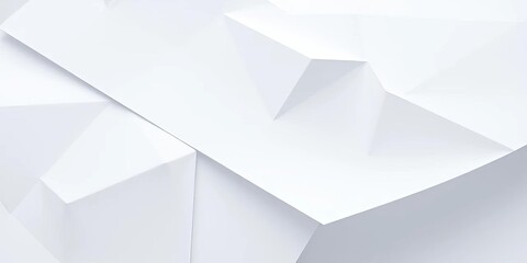 Abstract texture of folded white paper, sharp creases, light and shadow play,  photography,  detail