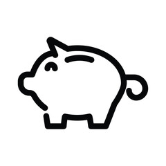 Piggy Bank icon design vector