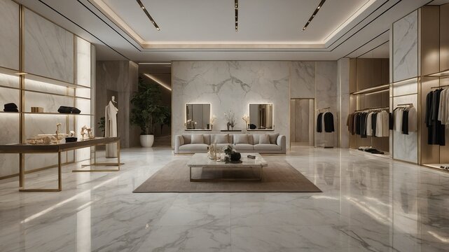Luxury Flagship Store Interior