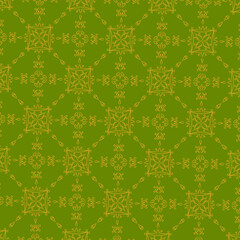 Elegant Baroque-Inspired Seamless Pattern with Intricate Scrollwork and Floral Accents – Timeless Design for Luxury Packaging and Home Decor