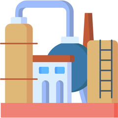 Refinery Illustration