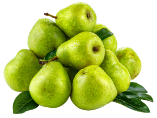 green apples and pears