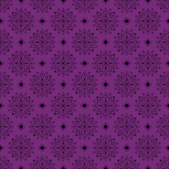 Purple Geometric Seamless Pattern Background