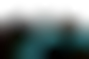 Abstract teal and black gradient background isolated on transparent background