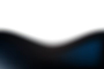 Abstract dark blue gradient background isolated on transparent background, png