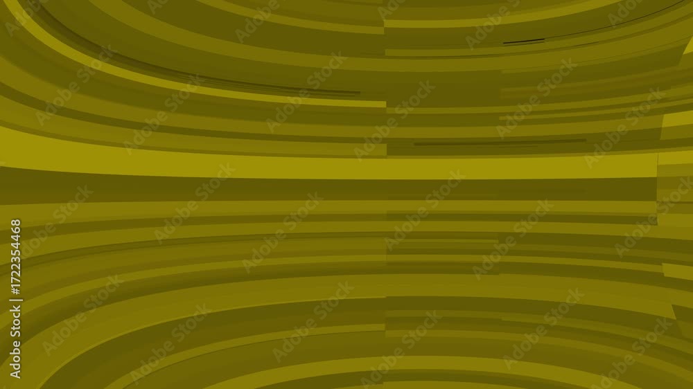 Poster abstract olive green curved stripes forming a symmetrical pattern with geometric divisions backgroun