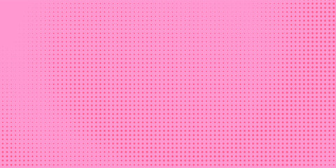 Bright pink magenta pop art background with halftone in retro comic style, vector illustration HD eps10