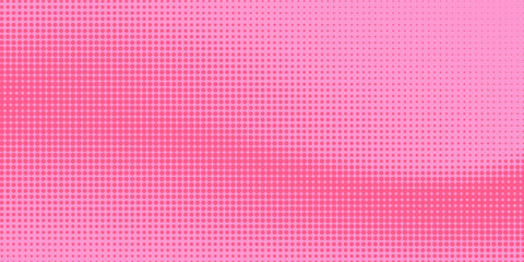 Bright pink magenta pop art background with halftone in retro comic style, vector illustration HD eps10