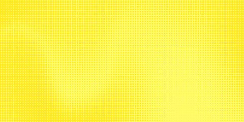 Lime yellow pop art background in retro comic style with halftone dots design, vector illustration eps10 © Eka