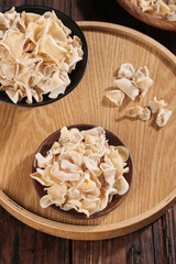 Dried White Jade Fungus Mushrooms Changbaishan Specialty Collection Traditional Chinese Medicine Ingredient