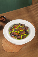 Cantonese Five Spice Roasted Goose with Scallions - Traditional Chinese Cuisine