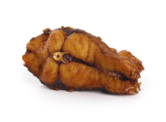 Smoked Fish with Tangerine Peel Specialty Sauce - Sweet and Sour Gourmet Seafood Dish