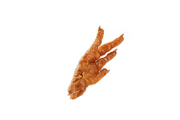 Marinated Chicken Feet with Golden Crispy Skin Asian Snack Food Delicacy