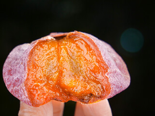 Fuping Dried Persimmon Cake from Shaanxi China - Traditional Sweet Fruit Confection