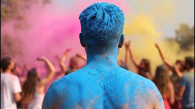 Celebrating Holi - A Vibrant Explosion of Colors and Joyful Festivities.