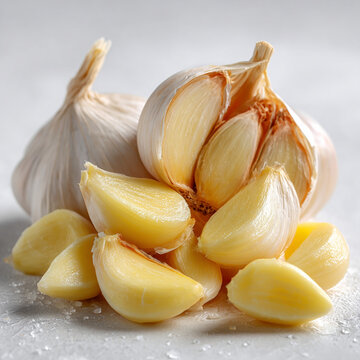 pieces of garlic