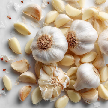 pieces of garlic
