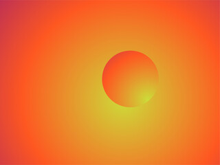 abstract background with sun