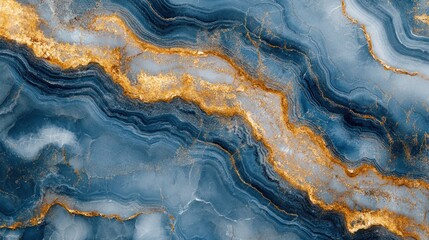 Abstract marble texture background with gold veins.  Possible use  Interior design, wallpaper, fabric, or fashion design