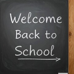 Obraz premium Welcome Back to School