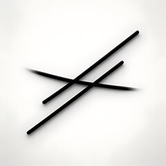 double line isolated white background