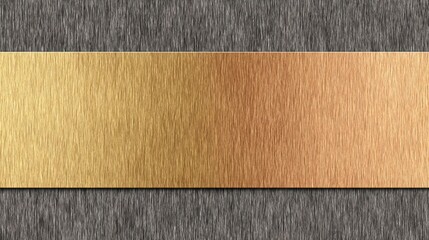 Fototapeta premium Exquisite metallic textures, gold and silver plate on metal background shiny.