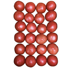 made in japan Fresh tomatoes background, red tomatoes close up, organic tomatoes, food photography on transparent background transparent background