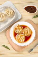 Xiamen Seafood Specialty Bamboo Shoots with Sea Jelly Traditional Chinese Cuisine Snacks