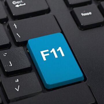 Close-up keyboard key