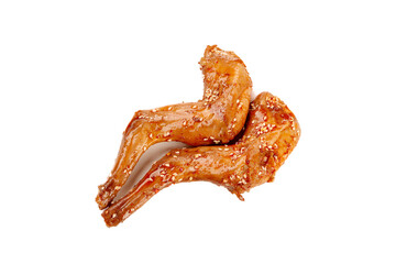 Spicy Glazed Rabbit Legs with Sesame Seeds - Traditional Sichuan Chinese Cuisine