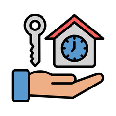 Tenant Icon Vector Illustration Color Version